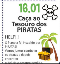 Caça ao tesouro dos piratas