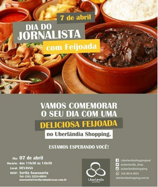 Feijoada – Dia do Jornalista