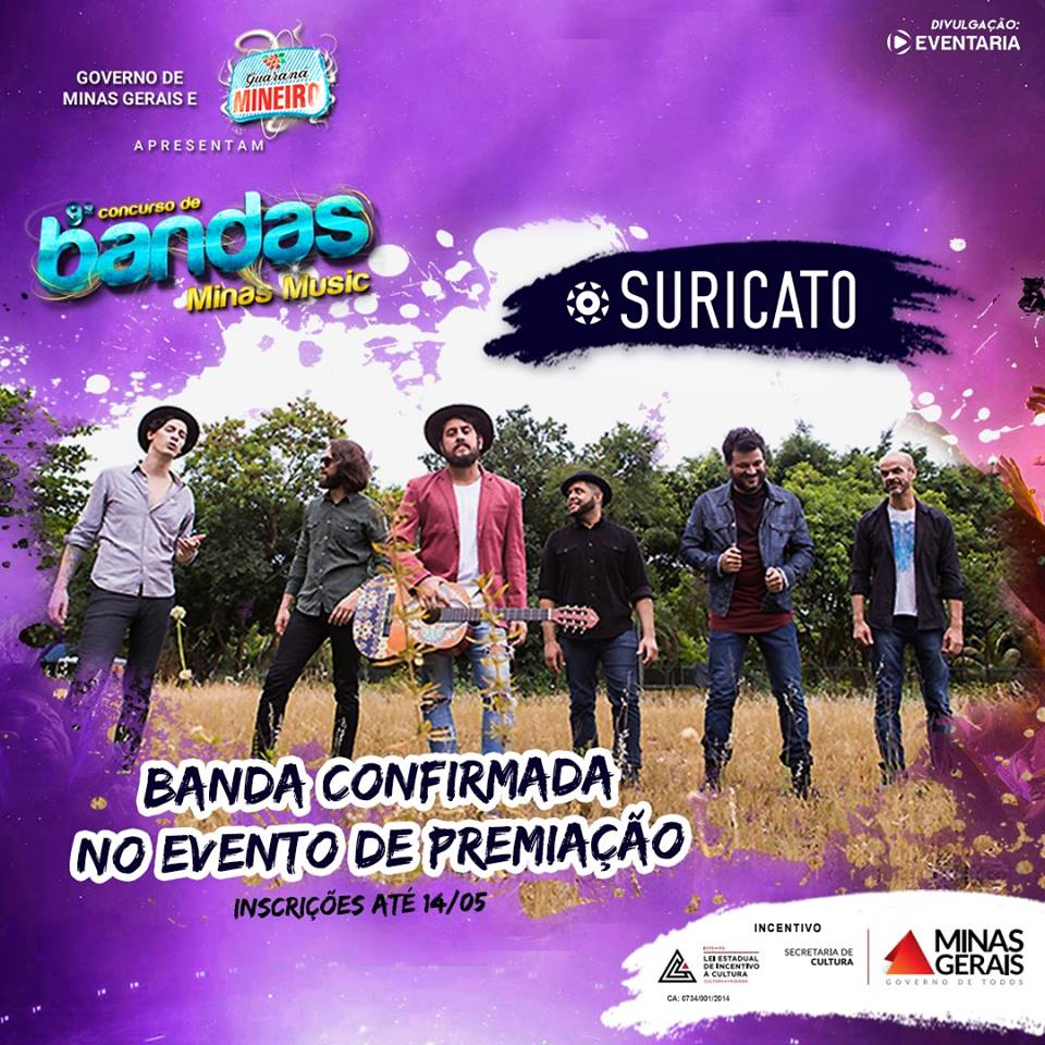Show Suricato e campeã Minas Music